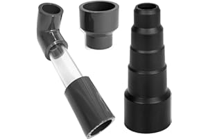 Canlaten·U Wet Vac Attachment - AC HVAC Drain Line Vacuum 3/4", 1" Adapter to Unclog and Evacuate A/C HVAC Drain Lines, Universal Ac Drain Line Cleaner Tool Vacuum Hose To PVC Pipe Adapter