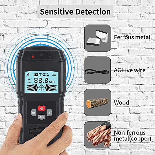 Electronic Wall Scanner Stud Finder for wood stud ac wire metal detector