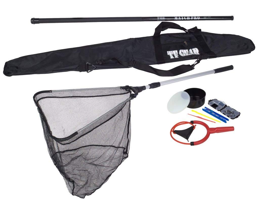 TF Gear Carp Fishing Pole Starter Kit Includes 5m Pole Landing Net and