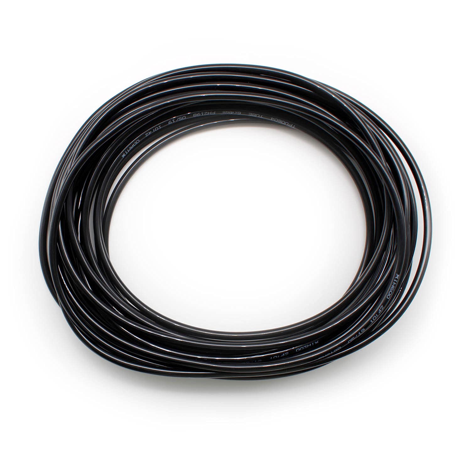 SRJQXH Outer Diameter 6 mm/Inner Diameter 4 mm Pneumatic Hose, Long 10 m Polyurethane Air Hose, Black Polyurethane PU Hose, Can be Used for Pneumatic Tools