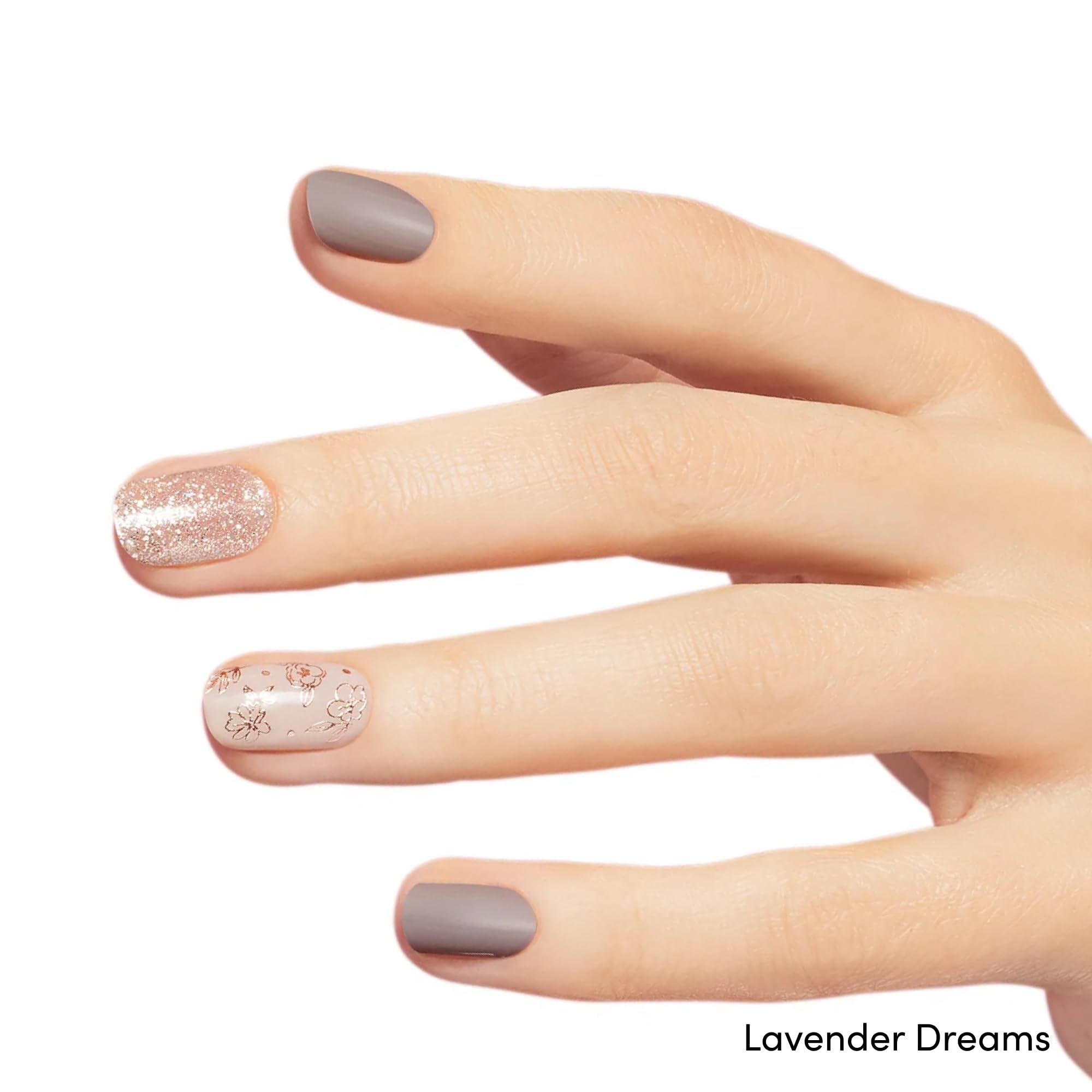 Dashing Diva Gloss Nail Strips Bundle - The Best Sellers Collection | Lavender Dreams & After Glow | UV Free, Chip Resistant, Long Lasting Gel Stickers | Contains 2 Sets - Image 3