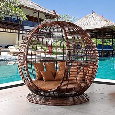 Rattan Chair Garden Lounge Chairs Furniture Set Greenhouse Balcony Furniture Terrace Lounge Chair Salon De Jardin En Resine Tressee Bain De Soleil Salon De Jardin Lounge Amazon Ae