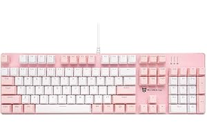 Wired Mechanical Gaming Keyboard | Brown Switch PC Gaming Keyboard | 104 Keys US Layout | Wired Gaming Keyboard | Hot Swappab