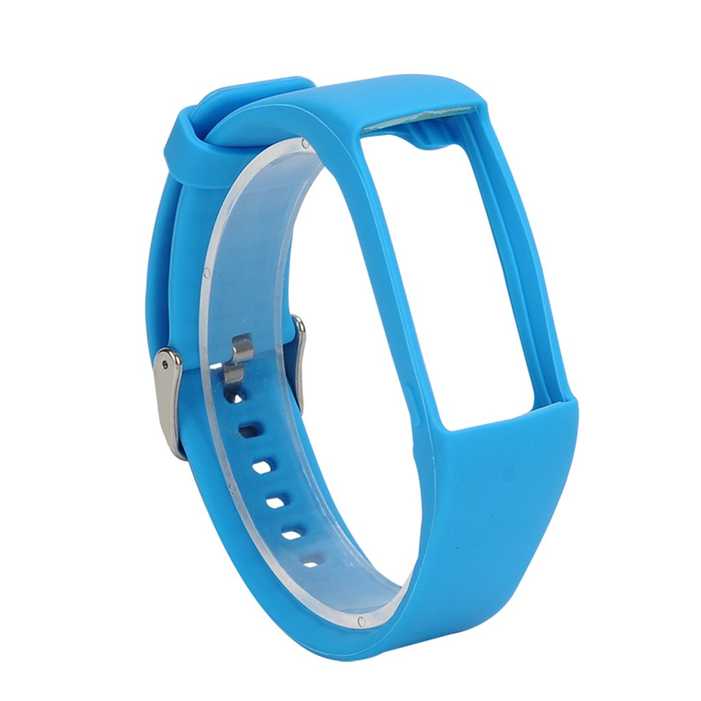 55 以上節約 Onpieceシリコン時計バンドストラップ リストバンド交換用for Polar A360 A370 Smart Watch 9 25 X 0 86 L X W ブルー ブルー ブルー B079nh39k6 172 11 30 108 81