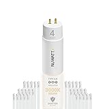 NUWATT 30 Pack 4 FT LED T8 Tube Light, T10 T12