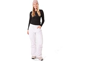 Roxy womens Backyard Snow Pant – 10k Waterproof Ski & Snowboard Pants, Pfas-free, Tailored Fit, Insulated