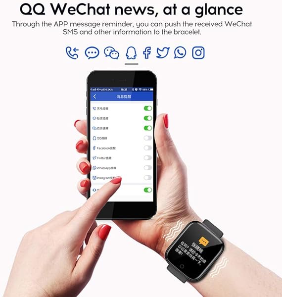 jiheousty Y68 Smart Watch Mujeres Hombres Sport Bluetooth Smart Band Monitor de frecuencia cardaca