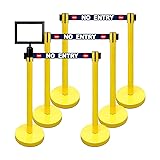 Retractable Stanchion, 6 SPECIALTY Posts