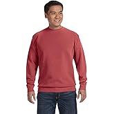 Comfort Colors 1566 Chouinard Adult Crew Neck Blended Sweatshirt Black DirDye