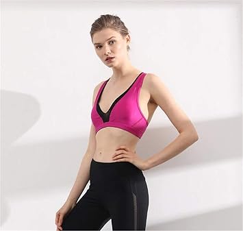 NUO-Z Sujetador Deportivo para Mujeres Mediano Impacto Yoga ...