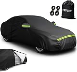 Favoto Sedan Car Cover Waterproof 5-Layer All Weather 177-194 in