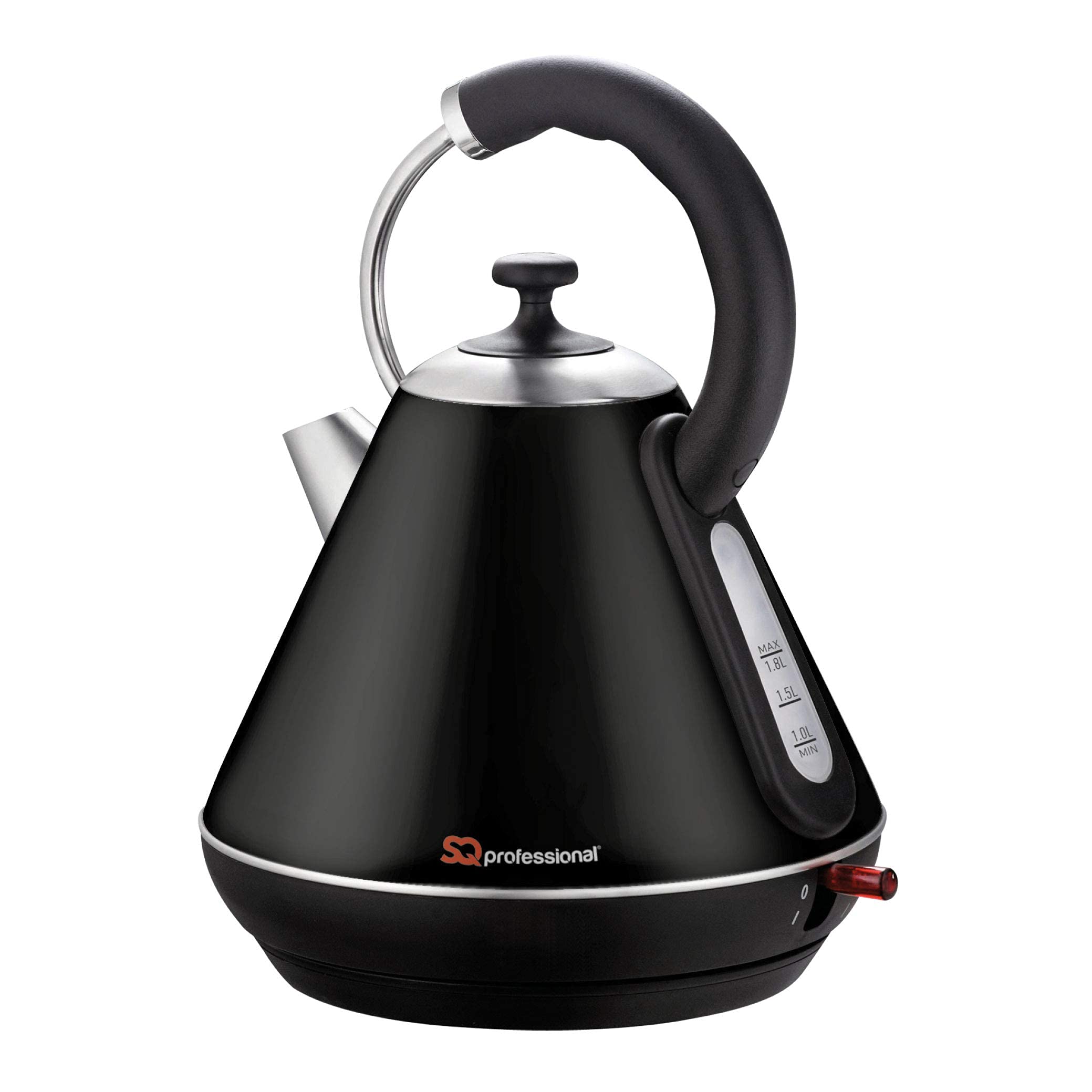 SQPro Legacy Electric Kettle 1.8 L (Onyx Black)