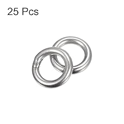 uxcell 304 Stainless Steel O Rings, 25pcs