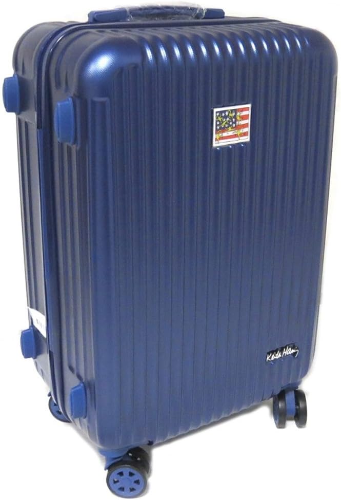 Trolley case abs 'Keith Haring'marine - 61x45x29 cm (24.02''x17.72''x11.42'').