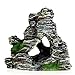 Stebcece Mountain View Rockery Hiding Cave Tree Aquarium Fish Tank Ornament Decoration