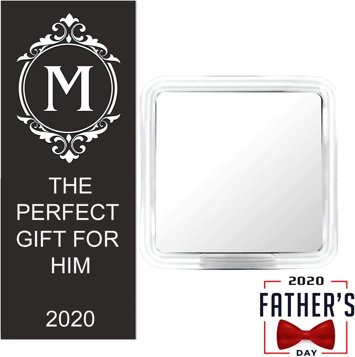 Mirrorvana Fogless Shower Mirror for Fog Free Shaving with Upgraded Suction-Cup, Shatterproof Surface and 360° Swivel, 6.3 x 6.3 Inch : Beauty