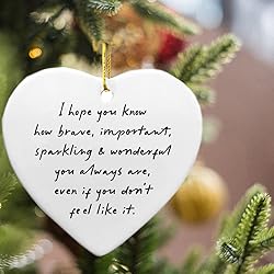 I Hope You Know You Are Brave Ceramic