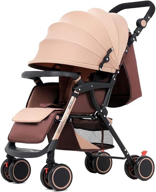 Amazon.co.jp: ベビーカーとチャイルドシートコンボ 折りたたみ式トラベルバギー、安全な5点式ハーネスとブレーキ付き、調整可能な背もたれ乳母車コンパクトベビーベビーカー誕生: ホーム&キッチン