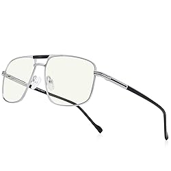 RB.Pilot Reading Glasses for Men Square Double