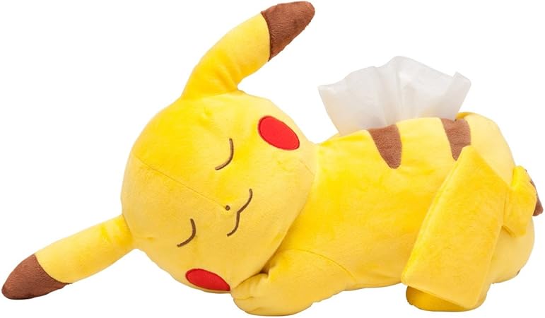 Amazon Co Jp ポケモンセンターオリジナル ティッシュボックスカバー おねむりピカチュウ おもちゃ