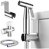 BRITULIF Handheld Bidet Sprayer for Toilet, Jet Sprayer for Toilet Muslim Shower, Adjustable Cloth Diaper Sprayer Bidets Atta
