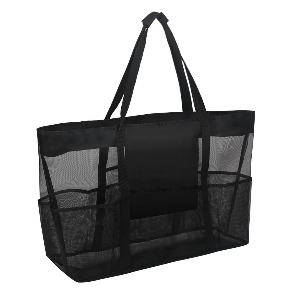 Tanchen Mesh Beach Storage Bag Heavy Duty Large Mesh Duffel