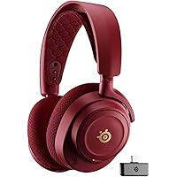 SteelSeries Arctis Nova 7 Wireless Multi-Platform Gaming Headset – Dragon Edition – Two Speaker Plate Sets — Dual Wireless 2.