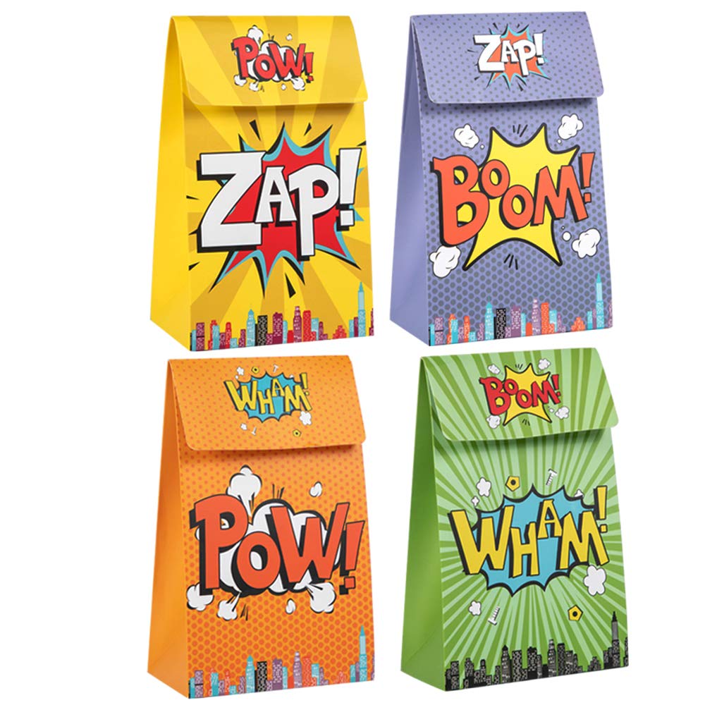 Baosu 20 Packs superhero party boxes for candy gifts