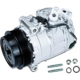 A/C Compressor w/Clutch Fit for 2000-2012 M-ercedes B-enz GL/ML/R320 350 GL/ML450 Air Conditioning Compressor for CO10807JC
