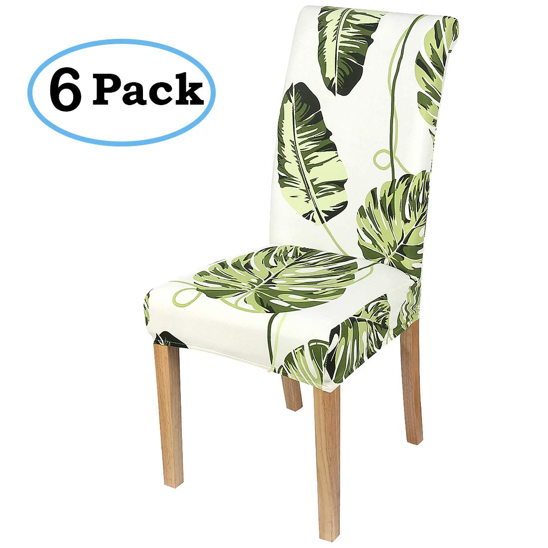 Best blue floral stretch dining chair covers
