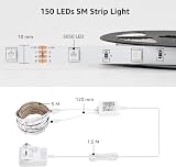 Lepro LED Strip Light 5M RGB Colour Changing 150 LEDs with Remote view 7