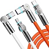 USB C to USB C Cable10ft, 240W 2-Pack USB 2.0, Type C Charger Cable Fast Charge for iPhone 16/16Pro/16Plus/16ProMax,MacBook Air,iPad Pro,Pixel,Samsung Galaxy S23/S24-Orange +White