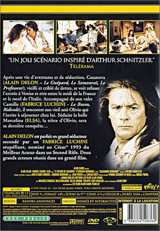 Le Retour De Casanova Amazon De Dvd Blu Ray