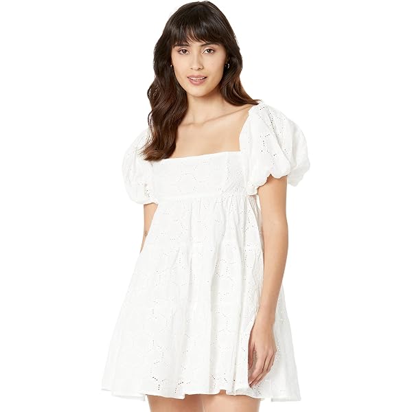 Bardot Irina Mini Dress Ivory 6 at Amazon Women's Clothing store