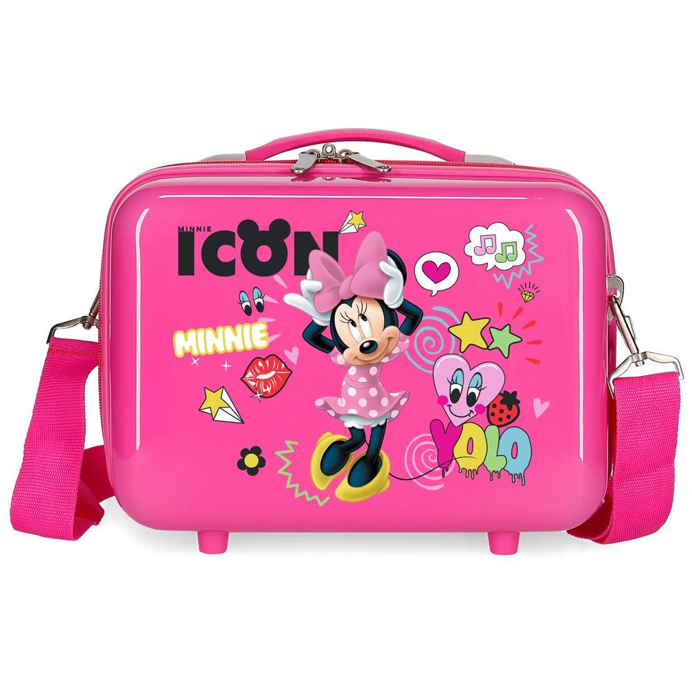 Disney Enjoy Minnie Icon Moda per bambini 29x21x15 cms Rosa