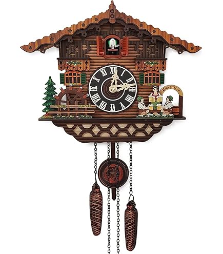 Pendulette en Miniature de la Forêt Noire, Maison de la Forêt-Noire