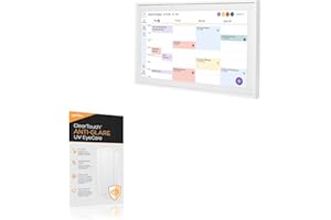 BoxWave Screen Protector Compatible with Skylight Calendar (15 inch) - ClearTouch Anti-Glare Anti-UV EyeCare (2-Pack), Filters Out Harmful Blue Light Reduce Fatigue