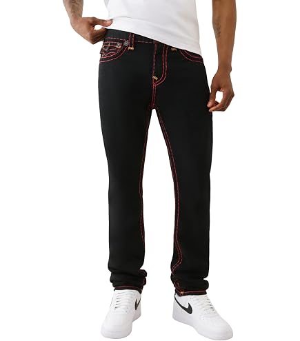 True Religion Vintage Rocco Double Super T Raised Horseshoe Skinny