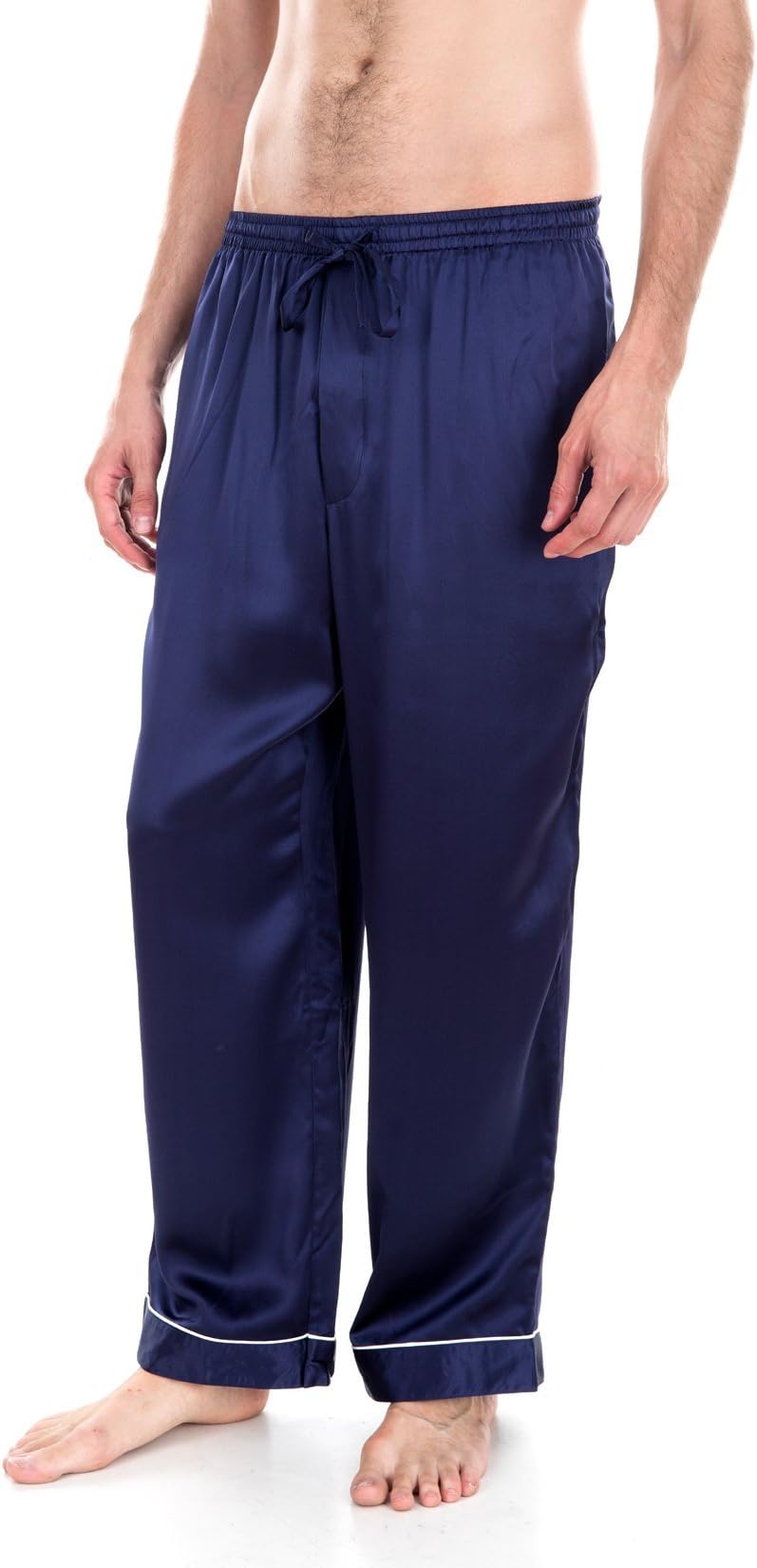 OSCAR ROSSA Men's Luxury Silk Sleepwear 100% Silk Pajamas Pants