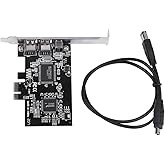 2.5Gbps PCI E PCI Express FireWire 1394a IEEE 1394 Controller Card with Firewire Cable 800Mbps Desktop Card Image Capture Car