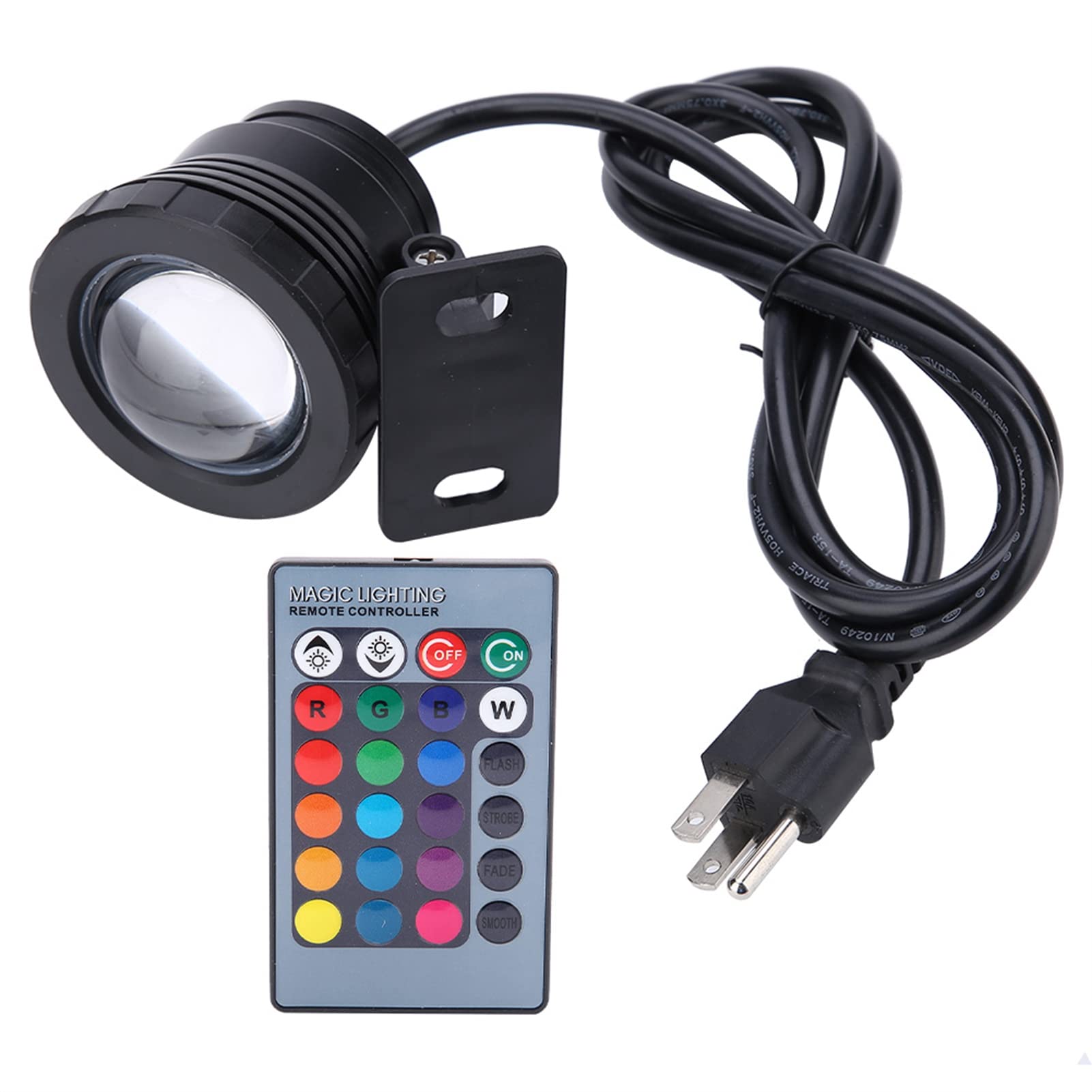 Photo 1 of *UNTESTED*
Gavigain Pond Lights, Color Changing Spotlights Pond Lights Underwater LED Fountain Lights Remote Controlled Waterproof Colored Submersible Lights for Outdoor Garden Pond Fountain