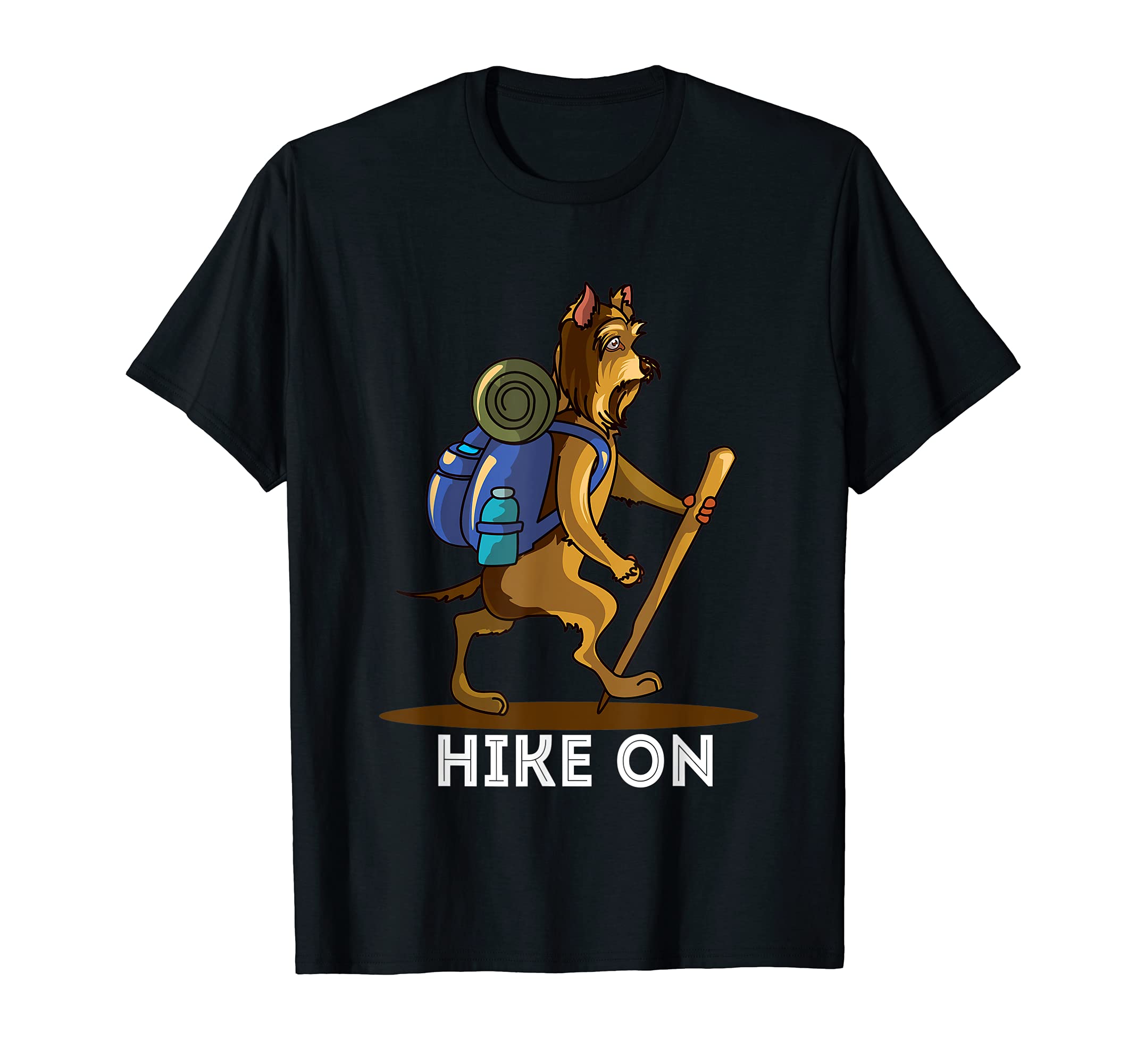 Yorkie Dog Love-r Mountain Hiking Hiker T-Shirt