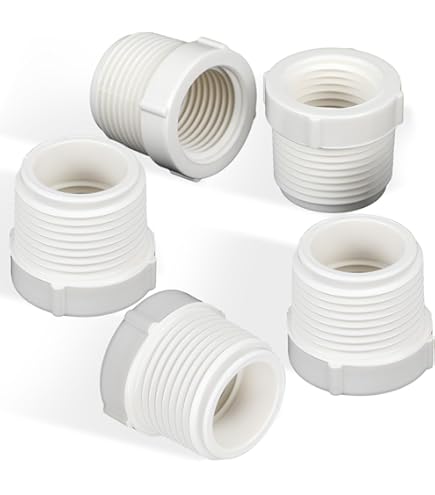 Spears 446 Series PVC Pipe Fitting, Adapter, Schedule 40, 3/8