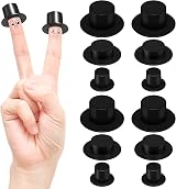 JOINPAYA 60pcs Mini Snowman Hats for Dollhouse Crafts & DIY Projects view 1