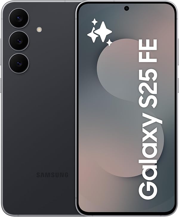 Samsung Galaxy S25 FE 256GB JetBlack AI Smartphone ohne Vertrag, AI Handy mit Android 15, 8 GB RAM, 256 GB Speicher ohne Simlock (JetBlack)