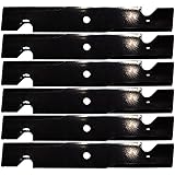 Toro 6PK Genuine OEM 48" ZTR 16.5" Hi Flow Lawn Mower Blades 107-3192-03