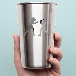 Decal Stickers of Boxers Boxing Silhouette S
