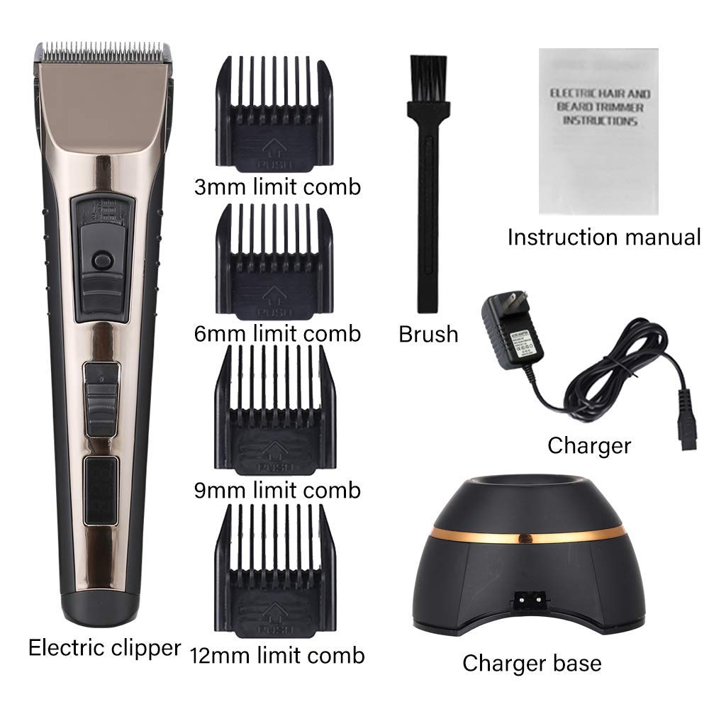 Amazon Com Angfan Rechargeable Hair Clippers Electric Hair