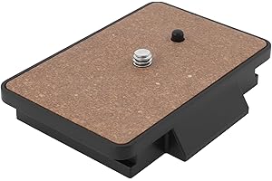 Create idea Quick Release Plate Compatible with Velbon PH-368 CX-686 C600 D-600 VCT-870RM Tripods