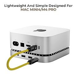 40Gbps Aluminum Hub & Stand for New M4/M4 Pro Mac
